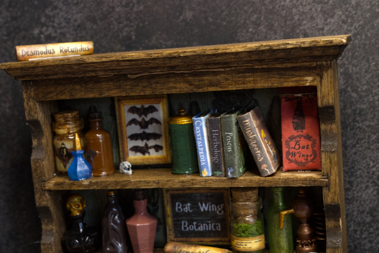 Bat Wing Botanica Cabinet
