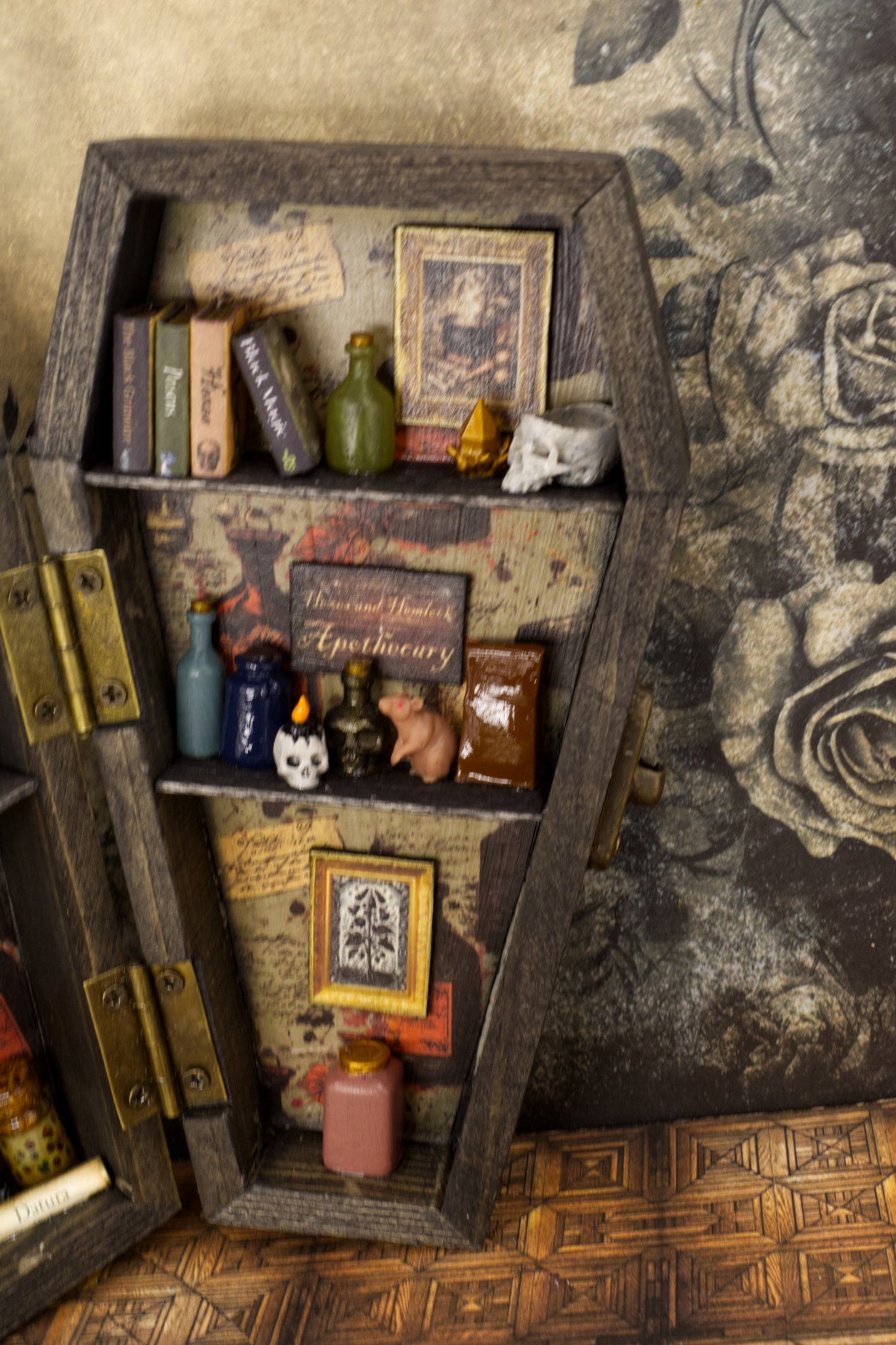 Black Magic Apothecary Coffin