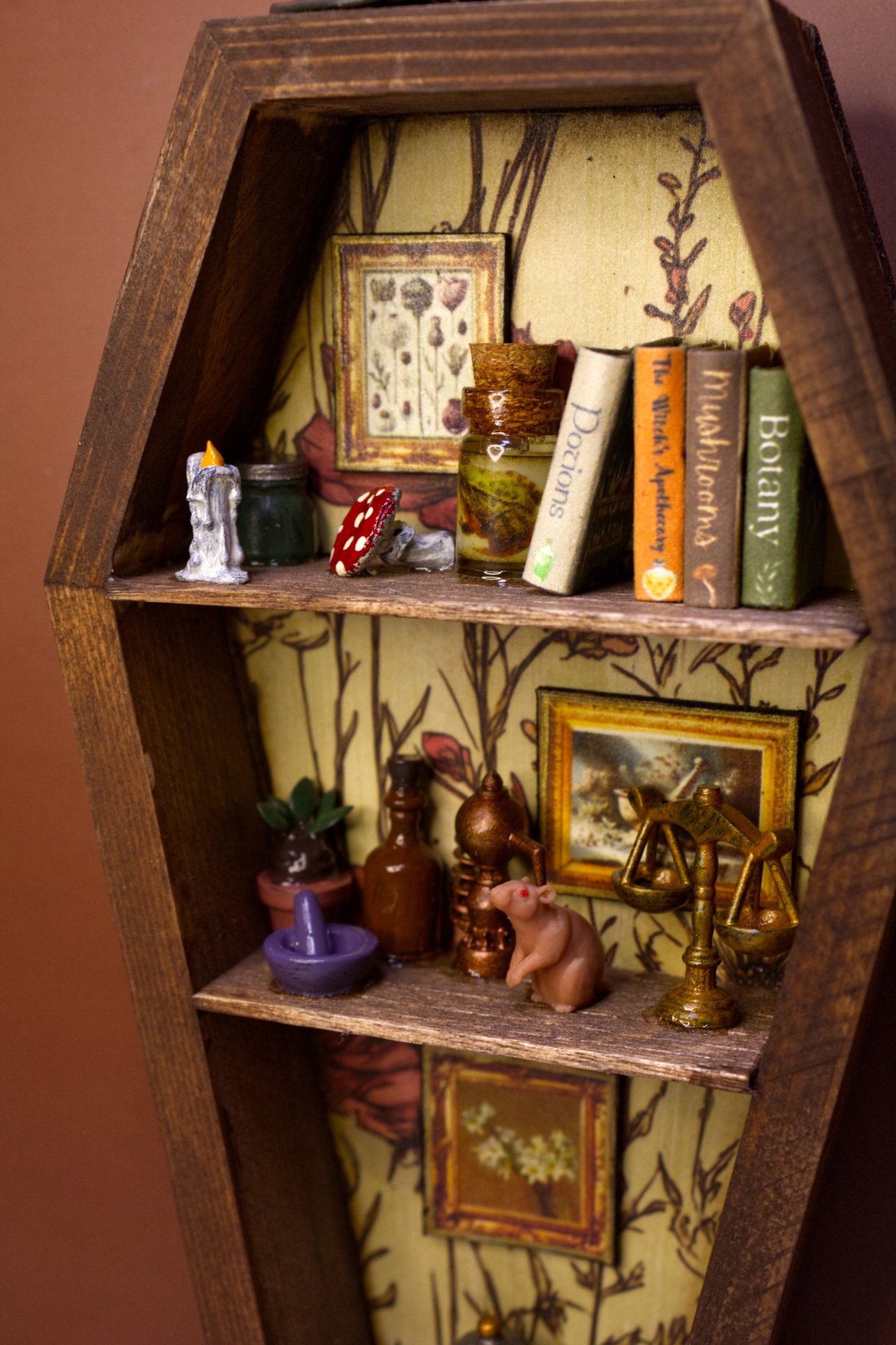 Apothecary Half Coffin