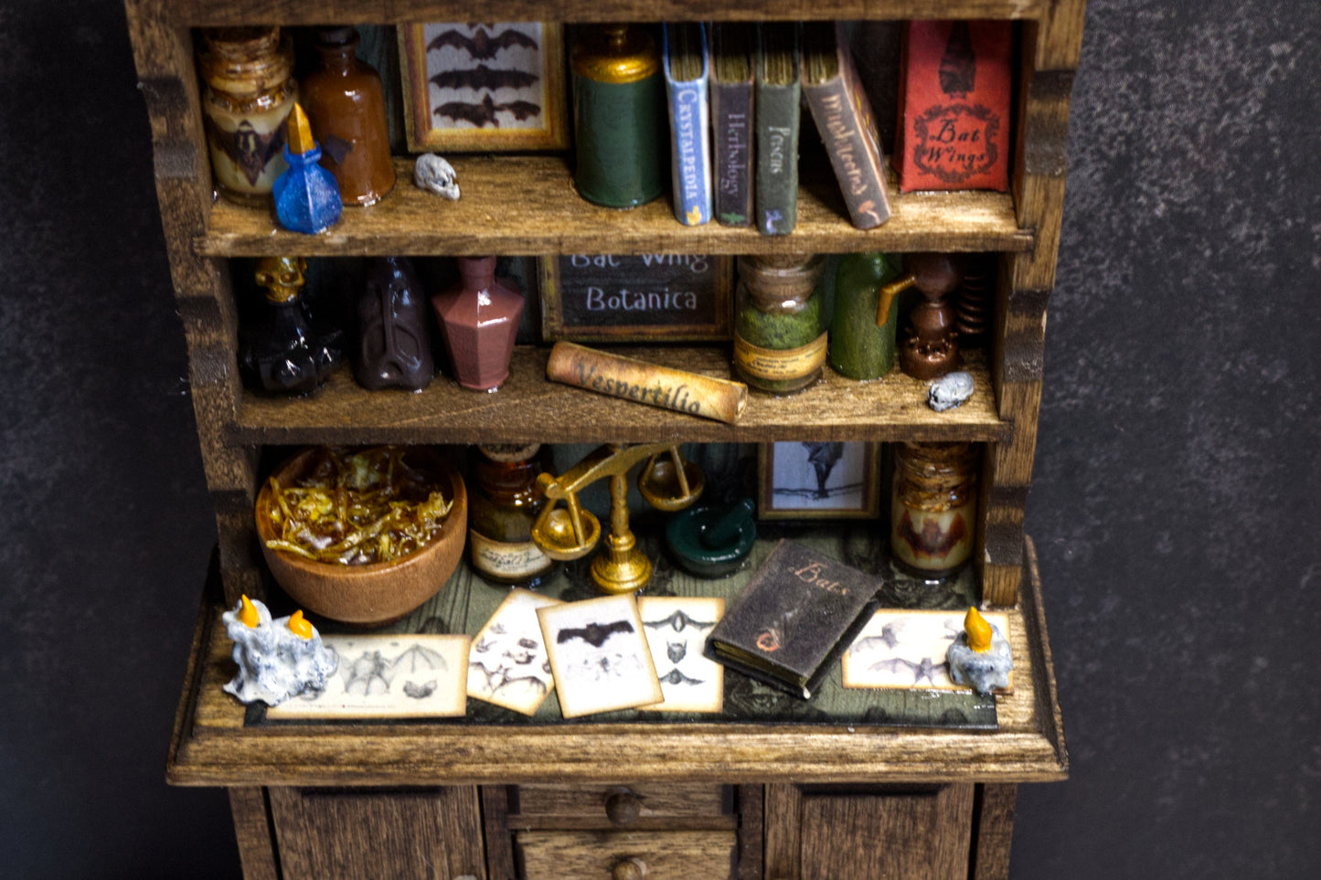 Bat Wing Botanica Cabinet